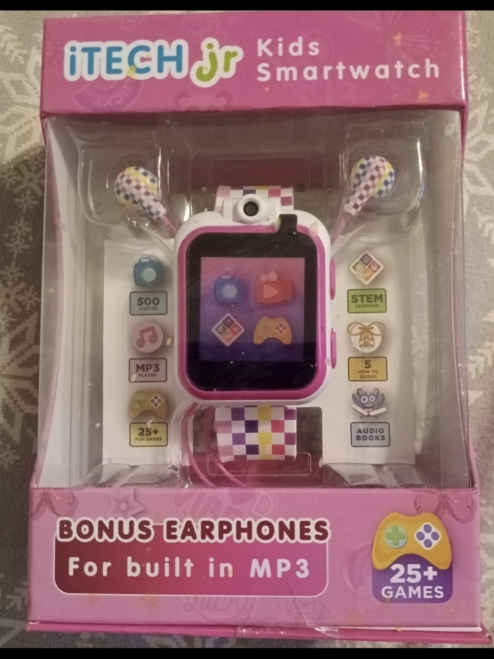BNIP IRLS  Smartwatch - Pink/White